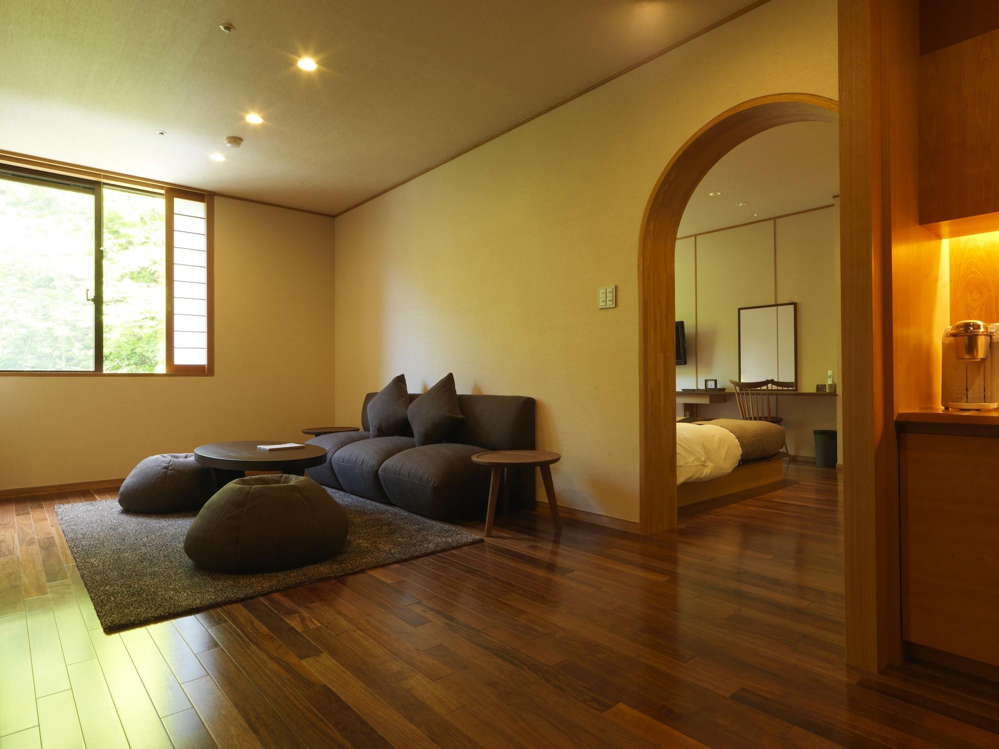 Niseko Konbu Onsen Tsuruga Moku-no-sho Hotel Eksteriør billede