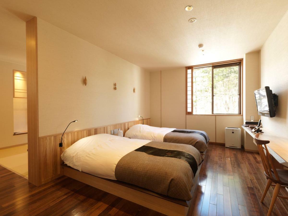 Niseko Konbu Onsen Tsuruga Moku-no-sho Hotel Eksteriør billede
