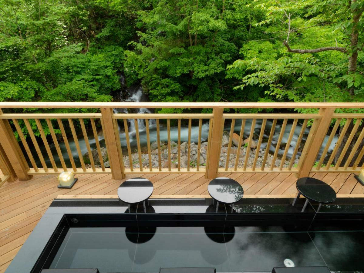 Niseko Konbu Onsen Tsuruga Moku-no-sho Hotel Eksteriør billede